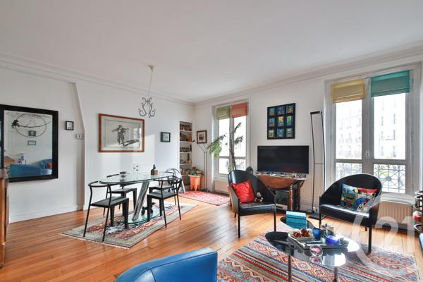 Appartement F3 à vendre  3 pièces - 52,93 m2 PARIS - 75015