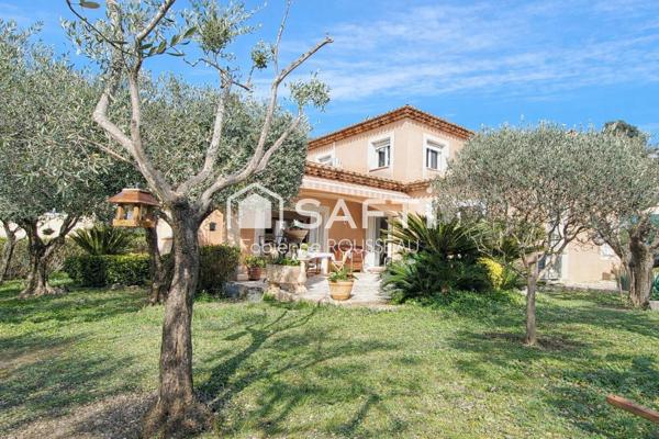 RARE Pégomas – Maison 174 m²  – Terrain 1372 m²