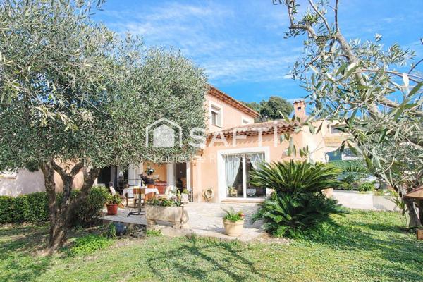 RARE Pégomas – Maison 174 m²  – Terrain 1372 m²