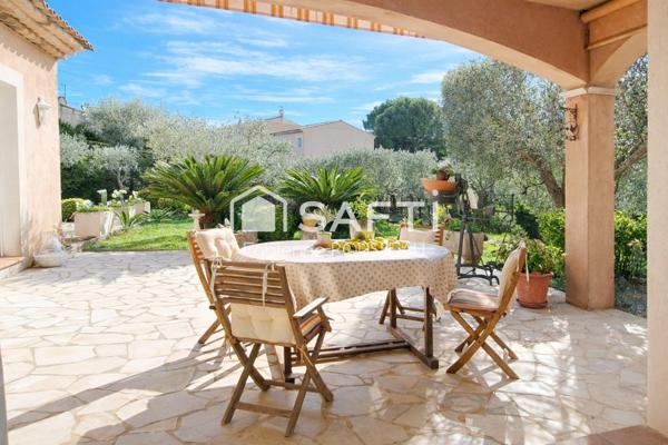 RARE Pégomas – Maison 174 m²  – Terrain 1372 m²