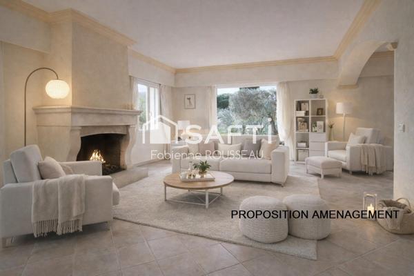 RARE Pégomas – Maison 174 m²  – Terrain 1372 m²