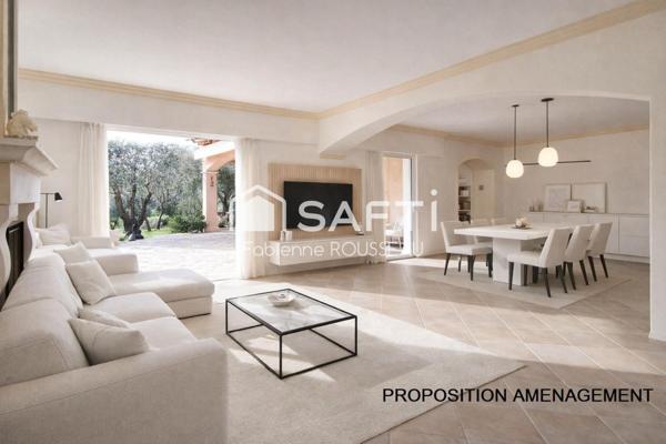 RARE Pégomas – Maison 174 m²  – Terrain 1372 m²