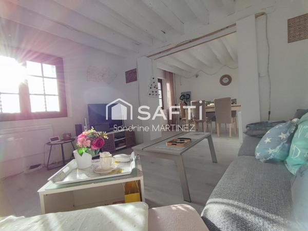 Tout à pied, zéro travaux, maison cocooning