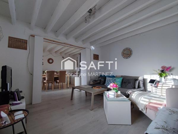 Tout à pied, zéro travaux, maison cocooning