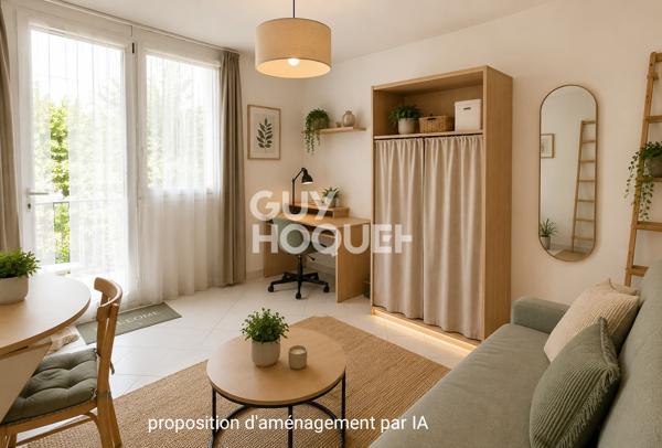 APPARTEMENT À VENDRE DE 1 PIÈCE DE 20,00 M²