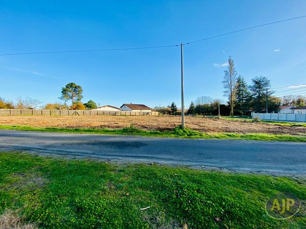 Vente terrain Saint Germain D Esainteuil : 60 000 € - AJP Lesparre Immobilier