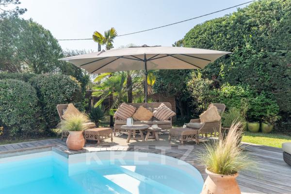 Villa familiale avec piscine à quelques mètres du bassin d'Arcachon