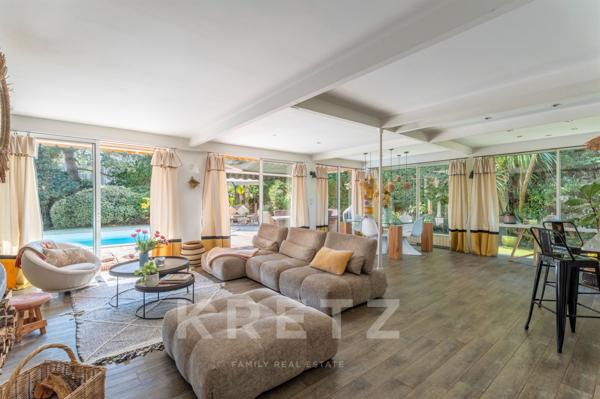 Villa familiale avec piscine à quelques mètres du bassin d'Arcachon
