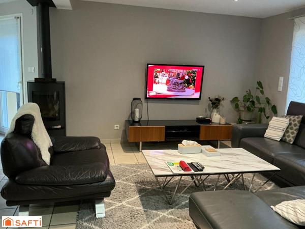 Maison 5 pièces – 4 chambres – 110 m² avec jardin