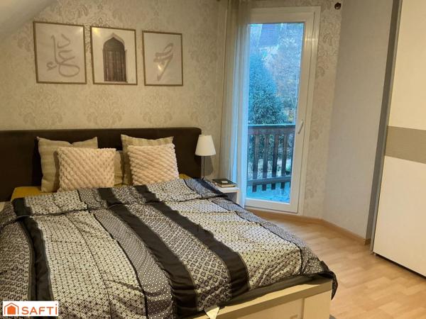 Maison 5 pièces – 4 chambres – 110 m² avec jardin