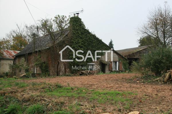 Corps de ferme à rénover à dix minutes de Fougères