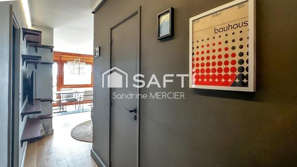 T2 terrasse parking centre ville