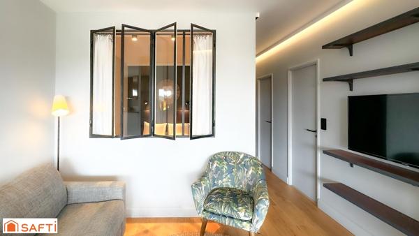 T2 terrasse parking centre ville