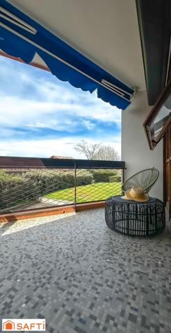 T2 terrasse parking centre ville