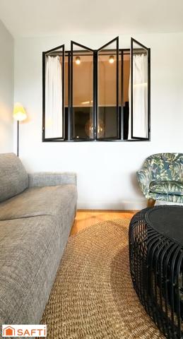 T2 terrasse parking centre ville