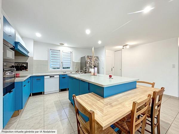 Maison à vendre de 130m2, 4 chambres, sur terrain de 890m2
