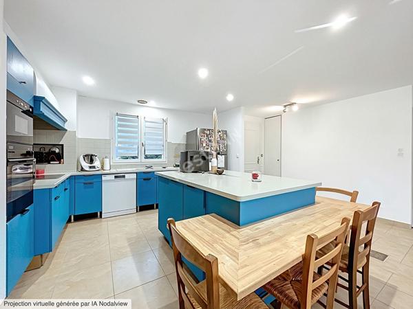 Maison à vendre de 130m2, 4 chambres, sur terrain de 890m2