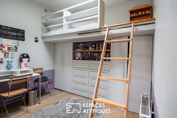 Le loft familial réinventé au cœur du quartier Nantes Ste Anne