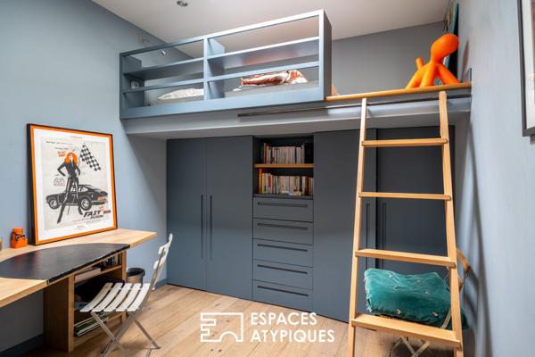 Le loft familial réinventé au cœur du quartier Nantes Ste Anne