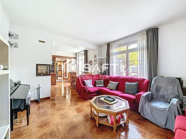 Belle maison familiale en plein centre-ville de Choisy-le-Roi – 150 m² habitables et 172m² de surface au sol, jardin et terrasse !