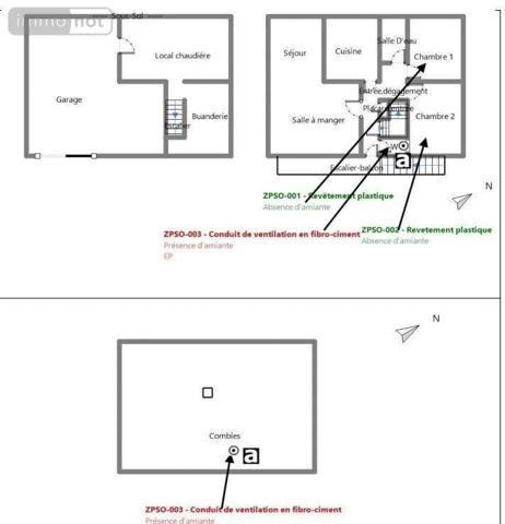 Maison à vendre à Écueillé dans l'Indre (36240), ref : 016/438