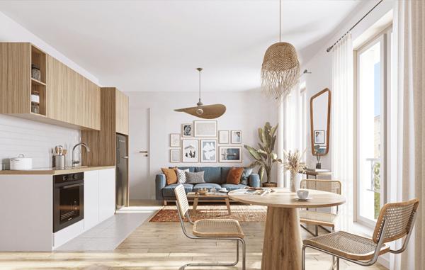 Appartement Neuf 2 pièces à Paris