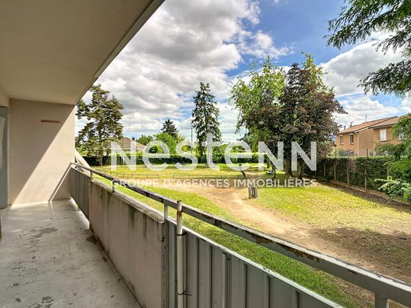 TREVOUX APPARTEMENT 3 PIÈCES AVEC GRAND BALCON GARAGE ET CAVE