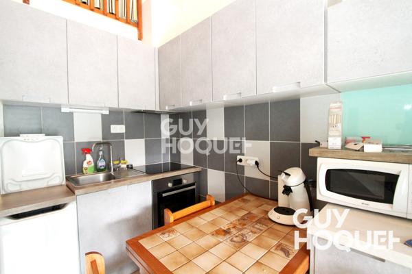 Maison T2 + mezzanine + parking privatif