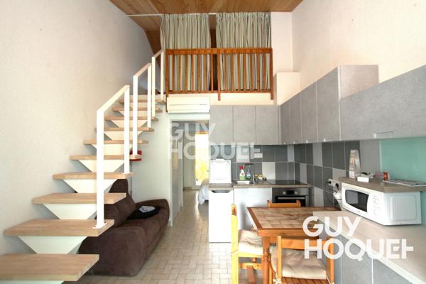 Maison T2 + mezzanine + parking privatif