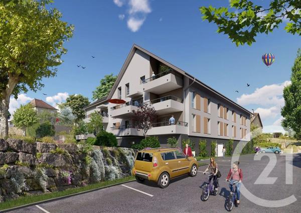 Appartement à vendre  2 pièces - 42,05 m 2   BOURGOIN JALLIEU  - 38