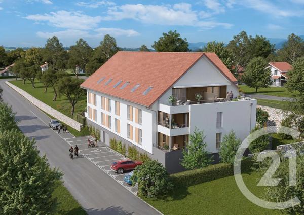 Appartement à vendre  2 pièces - 42,05 m 2   BOURGOIN JALLIEU  - 38