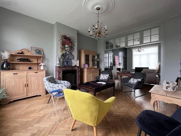 Maison de ville à vendre à Hazebrouck dans le Nord (59190), ref : 13078/3467   
Prox centre ville