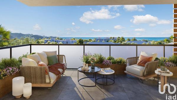 Appartement 2 pièces de 46 m² à Antibes (06600)