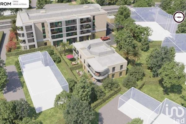 Appartement 2 pièces de 46 m² à Antibes (06600)