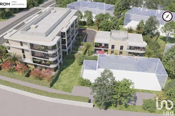 Appartement 2 pièces de 46 m² à Antibes (06600)