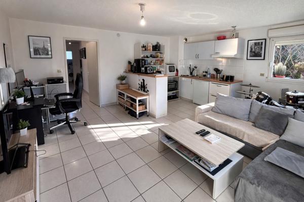 Carcassonne Montredon appartement T3 à vendre 54 m² terrasse 2 parkings vendu loué résidence sécurisée