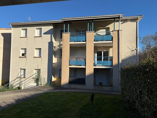 Carcassonne Montredon appartement T3 à vendre 54 m² terrasse 2 parkings vendu loué résidence sécurisée