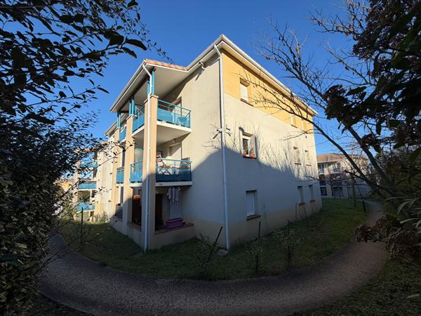 Carcassonne Montredon appartement T3 à vendre 54 m² terrasse 2 parkings vendu loué résidence sécurisée