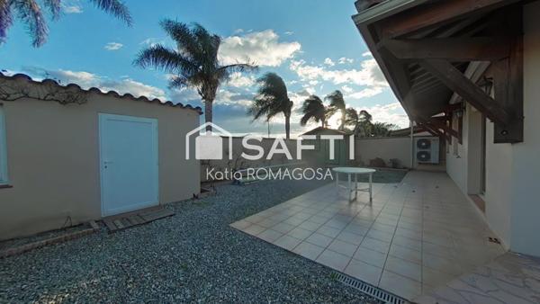 Maison 3 faces jardin, terrasse et piscine - Quartier Las planas Saint Cyprien