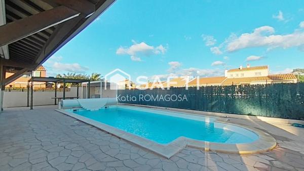 Maison 3 faces jardin, terrasse et piscine - Quartier Las planas Saint Cyprien