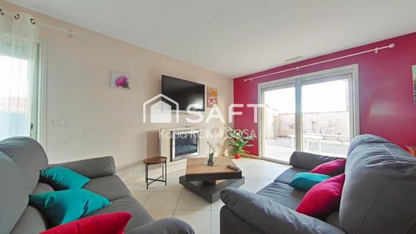 Maison 3 faces jardin, terrasse et piscine - Quartier Las planas Saint Cyprien