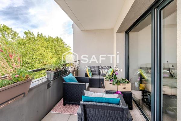 Appartement T3 – 67 m² – Grande terrasse – Garage – Thonon-les-Bains Ouest