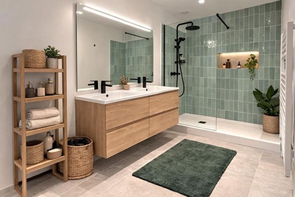 Un appartement lumineux en pleine verdure