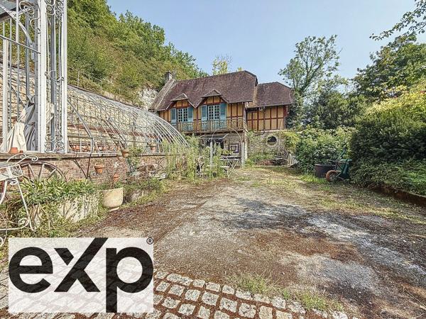 Propriété singulière avec serre d’exception – Aux portes de Giverny