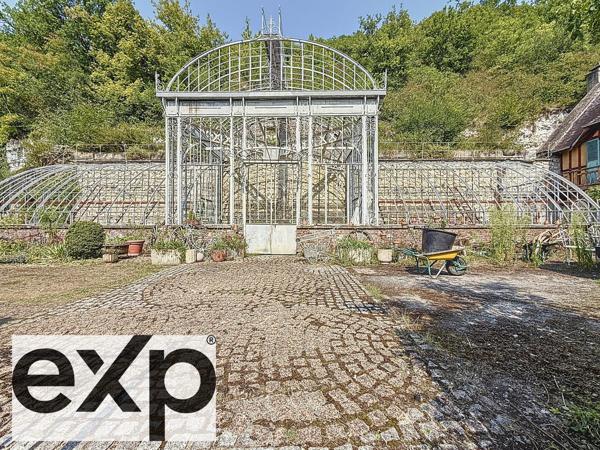 Propriété singulière avec serre d’exception – Aux portes de Giverny