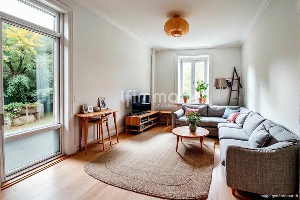 Appartement, terrain et local commercial