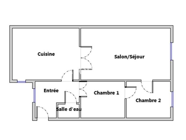 Appartement 4 pièces - 70 m²