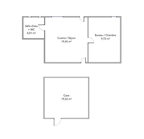 Appartement à vendre 2 pièces 52,65 m² Rueil-Malmaison