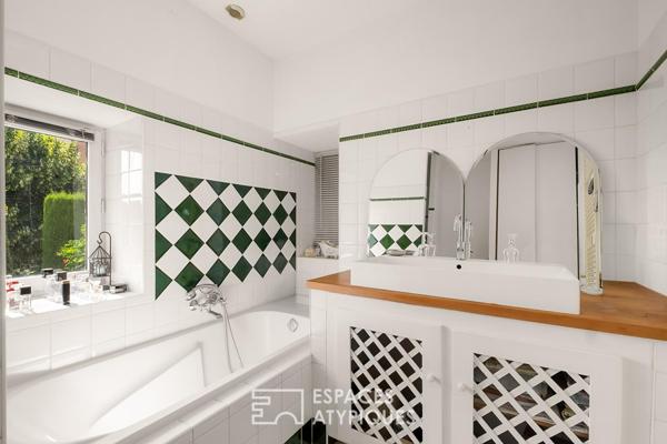 Maison en pierre de 280 m² avec jardin, vue Rhône -Condrieu