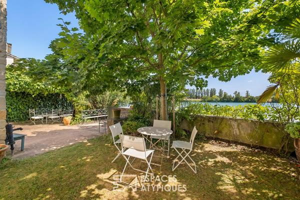 Maison en pierre de 280 m² avec jardin, vue Rhône -Condrieu